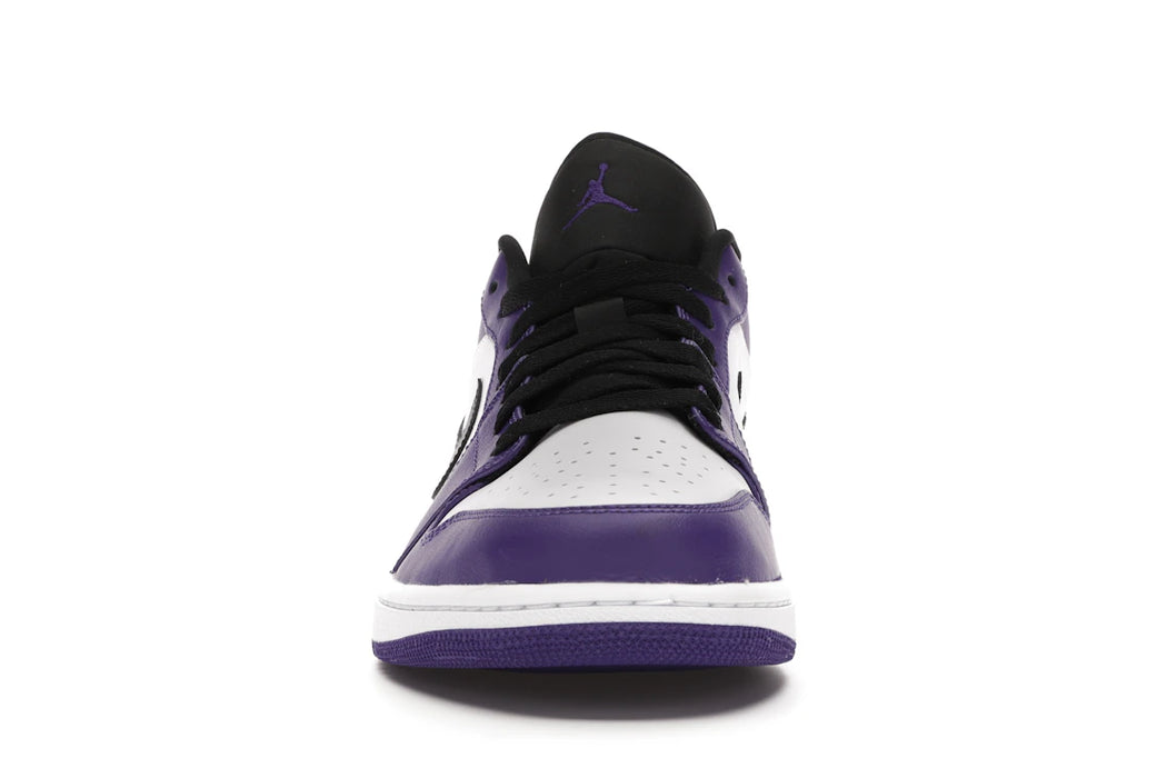 Jordan 1 Low Court Purple White