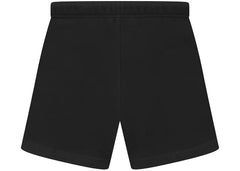 Fear of God Essentials Cream Drawstring Sweatshort Jet Black