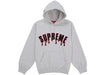 Supreme Ghostface Arc Hooded Sweatshirt Ash Grey