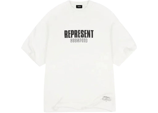 Represent Godspeed T-shirt Flat White
