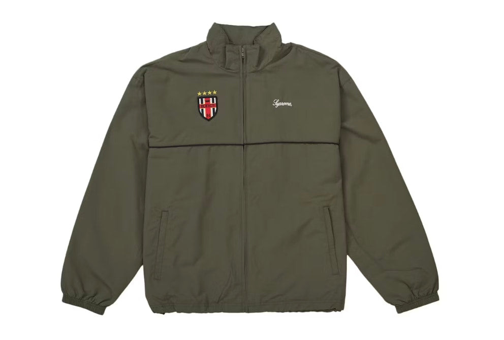 Supreme Cross Track Jacket Olive