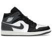 Jordan 1 Mid Black White Iron Grey
