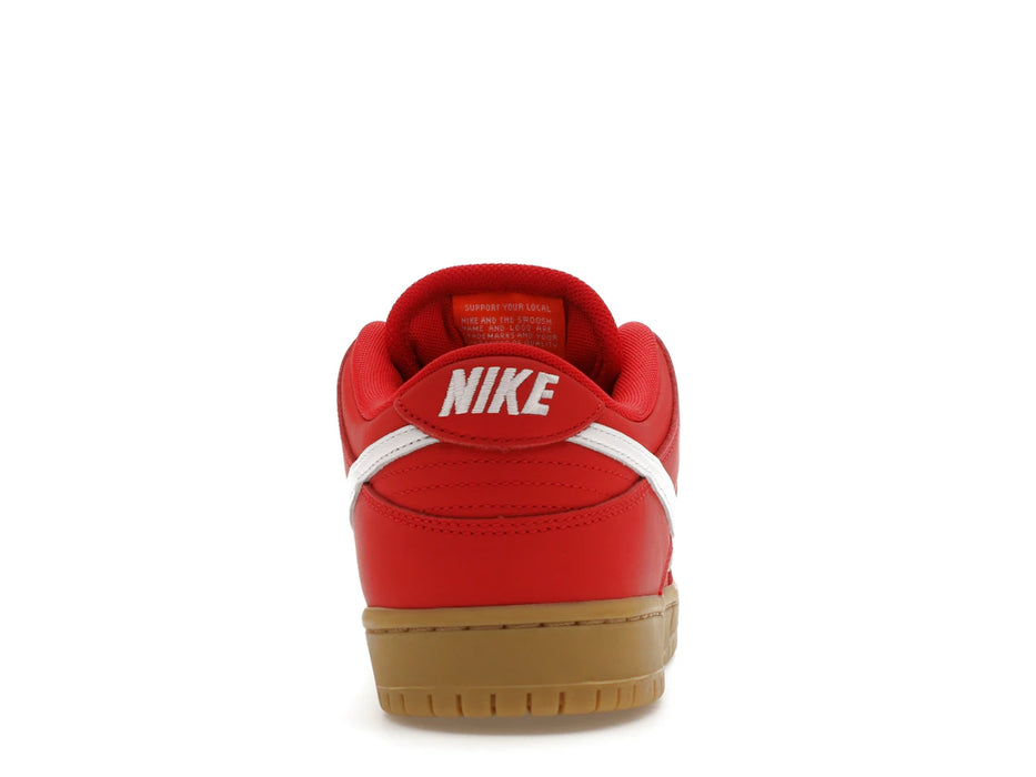 Nike SB Dunk Low University Red Gum
