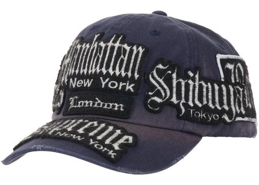 Supreme City Patches 6-Panel Hat Navy