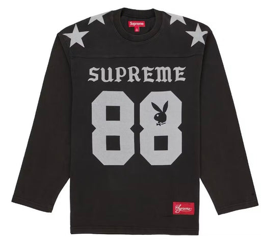 Supreme Playboy LS Football Top Black