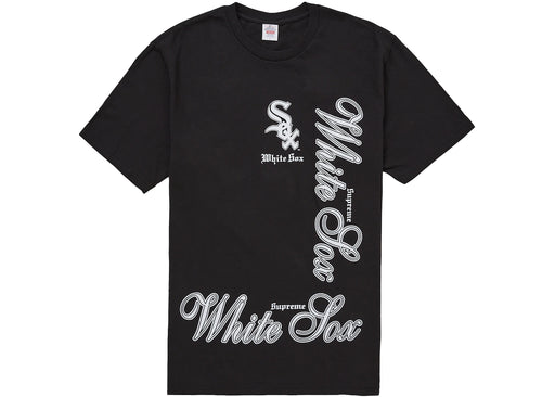 Supreme MLB Teams Sox Tee Black