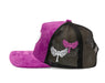 Reflection Luxury Fuzzy Trucker  Pink