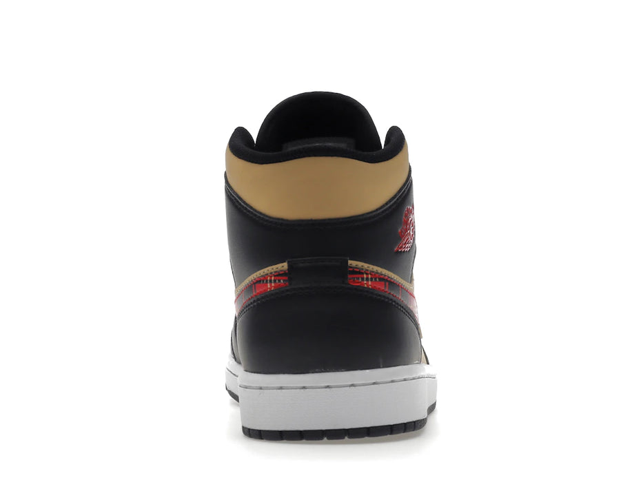 Air Jordan 1 Mid Tartan Swoosh