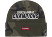 Supreme New Era Football Beanie Woodland Camo