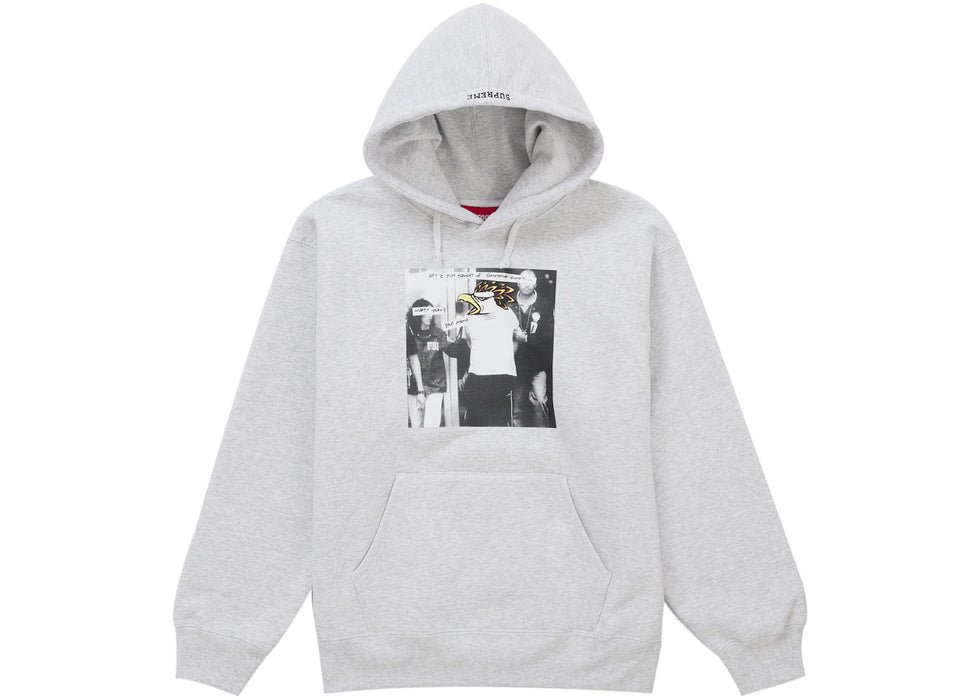 Supreme ANTIHERO Hooded Sweatshirt (FW25) Ash Grey