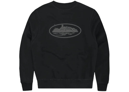 Corteiz Alcatraz Sweatshirt Triple Black