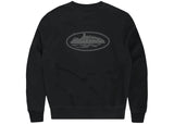Corteiz Alcatraz Sweatshirt Triple Black