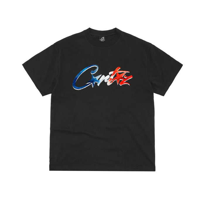 Corteiz Francais Allstarz Tee Black