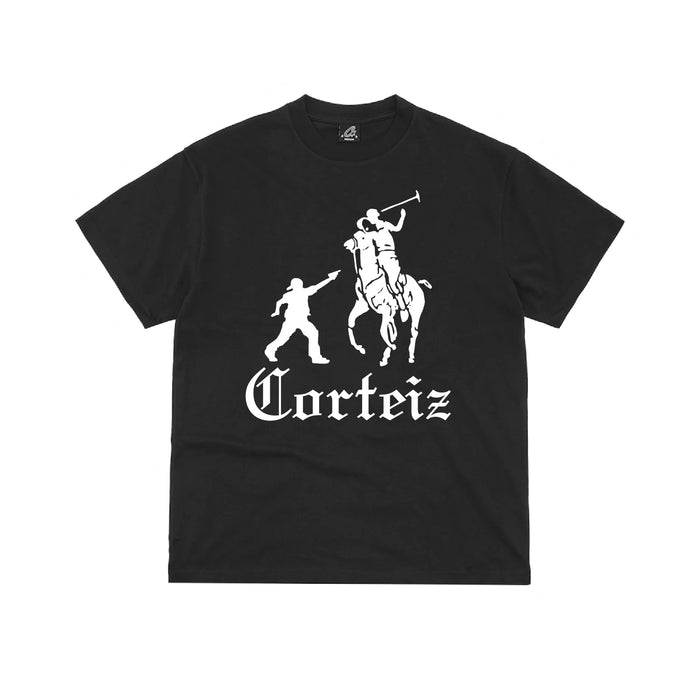 Corteiz Jack Boys Tee Black