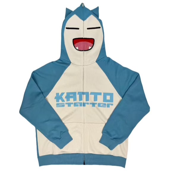 Kanto Starter BEIGE GREEN SNOR HOODIE