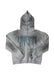 LAVERTA White Rhinestones Full Zip Hoodie - White / Blue