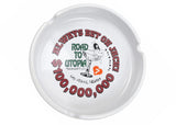 Travis Scott Road to Utopia Las Vegas Ashtray White