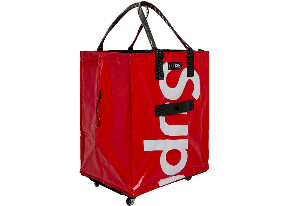 Supreme Hulken Rolling Tote Bag (SS26) Red