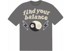 Broken Planet Find Your Balance T-shirt Ash Grey