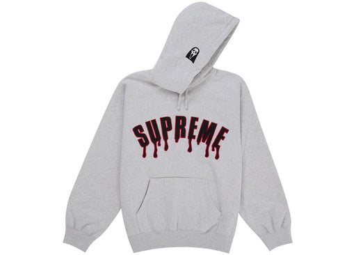 Supreme Ghostface Arc Hooded Sweatshirt Ash Grey
