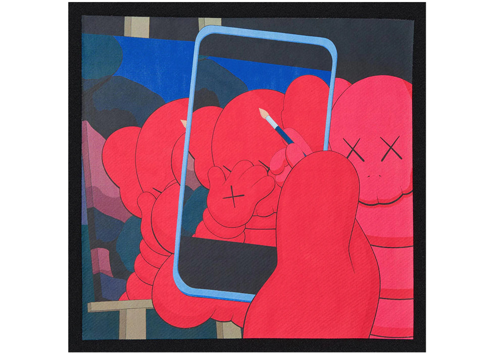 KAWS x Uniqlo Warhol Graphic 476119 Sweatshirt Black