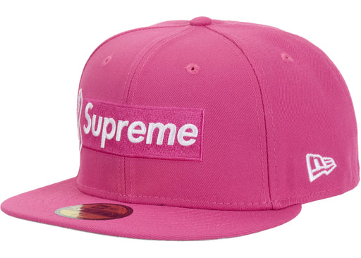 Supreme x New Era Breast Cancer Awareness Box Logo Fitted Hat Pink