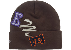 Supreme New Era Arc Beanie Brown