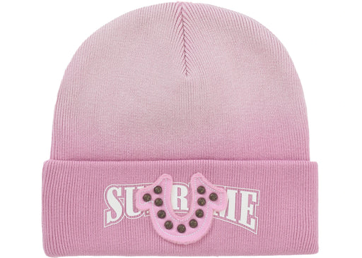 Supreme True Religion Beanie (FW25) Pink