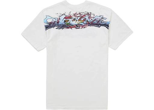 Supreme Tag Tee White