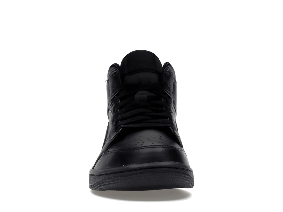 Jordan 1 Mid Triple Black