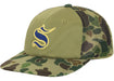 Supreme Contrast S Mesh Back 6-Panel Olive