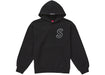 Supreme S Logo Hooded Sweatshirt (SS25) Black