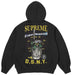 Supreme x Dsny Zip Up Hooded Sweatshirt Black