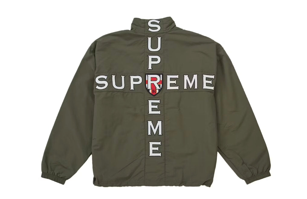 Supreme Cross Track Jacket Olive