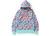 BAPE Store Miami Pullover Hoodie Pink/Blue