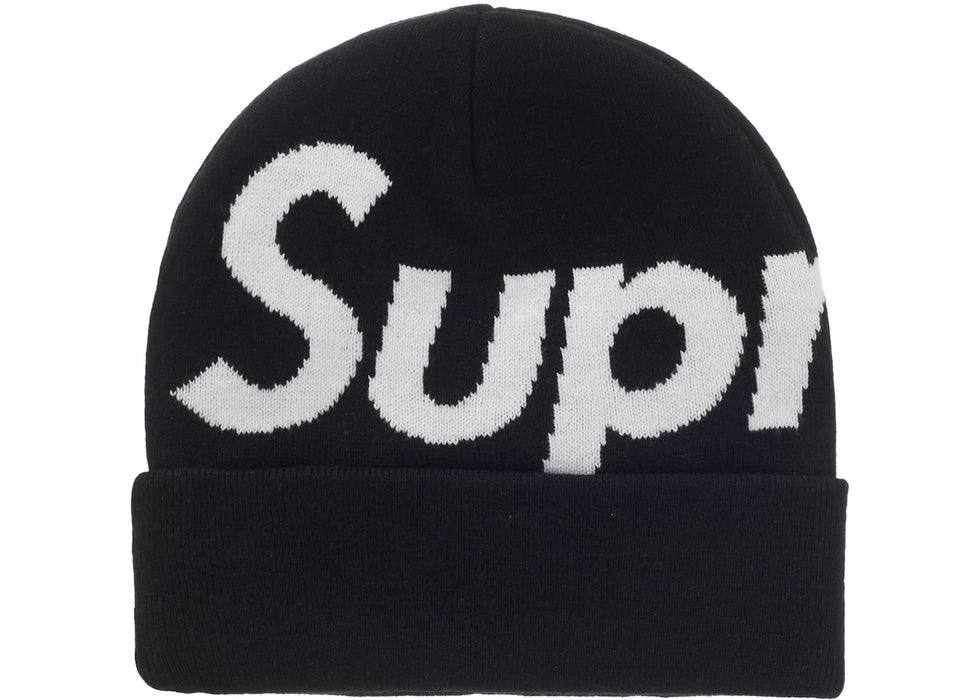 Supreme Big Logo Beanie (FW25) Black