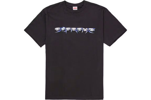 Supreme Skulls Spellout Tee Black
