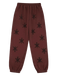 Unknown London Rhinestone Joggers Brown