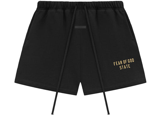 Fear of God Essentials Fleece Soccer Short Black