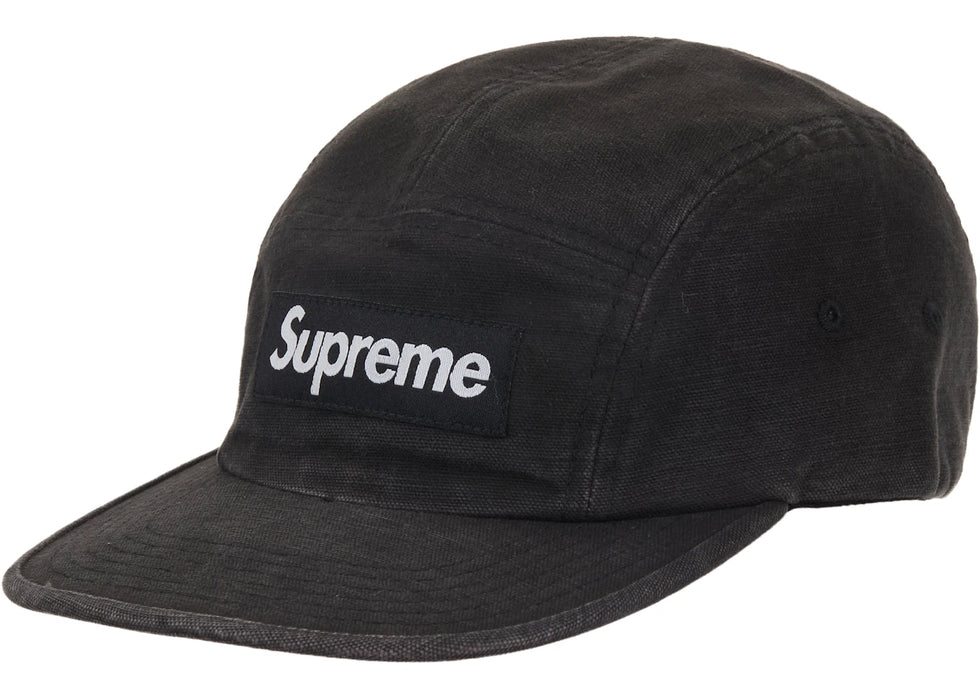Supreme Canvas Camp Cap Black