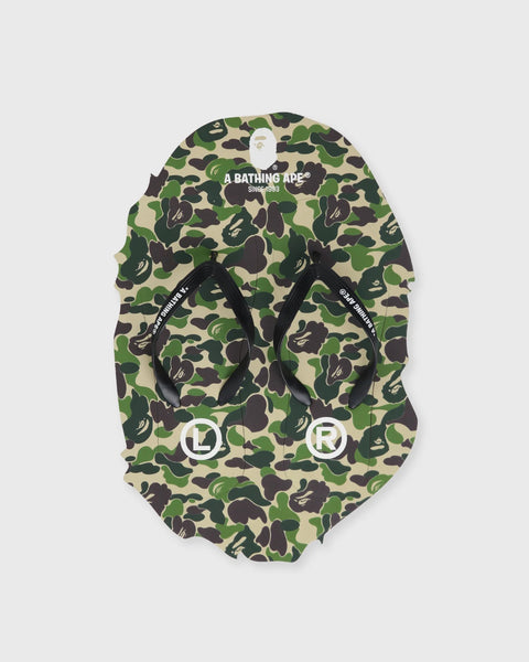 A Bathing ApeABC CAMO BEACH SANDALS Green