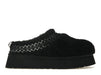 UGG Tazz Slipper Heritage Braid Black (Women's)