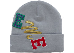 Supreme New Era Arc Beanie Grey