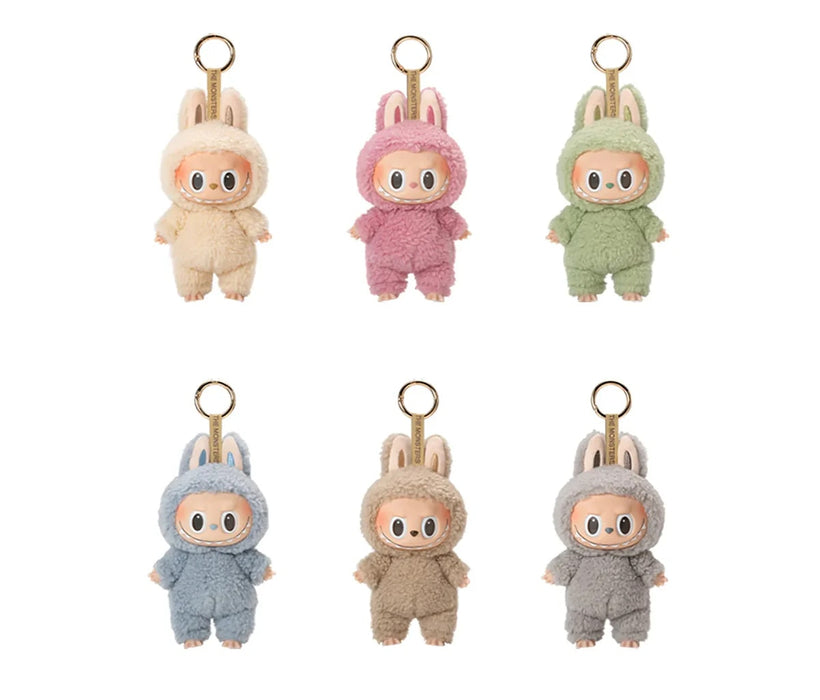 Pop Mart Labubu The Monsters Exciting Macaron Vinyl Plush Pendant Single Blind Box