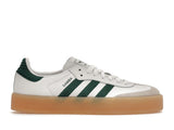 adidas Sambae White Collegiate Green Gum (Women's)