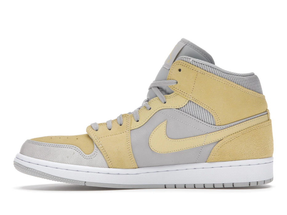 Jordan 1 Mid Mixed Textures Yellow