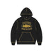 Corteiz Alcatraz Contrast Hoodie Black/Yellow