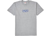 Supreme Bandana Box Logo Tee Heather Grey