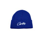 Corteiz Allstarz Folded Beanie Blue