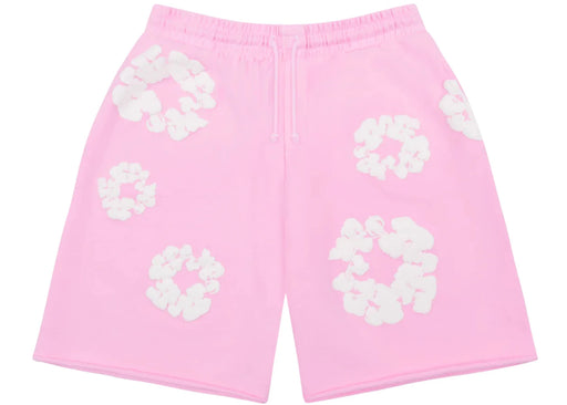 Denim Tears The Cotton Wreath Sweatshorts Powder Pink